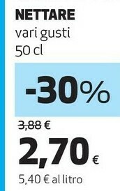 Coop Frutti di pace - nettare di frutti di bosco 500 g(ml) offerta