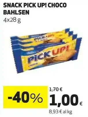 Coop Bahlsen snack pick up offerta