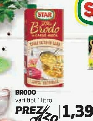Coop Brodo ricetta tutto sapore 1000 g(ml) offerta