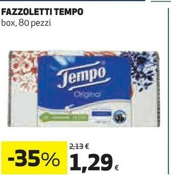 Coop Fazzoletti original offerta