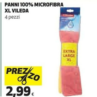 Coop Panni 100% microfibra xl offerta
