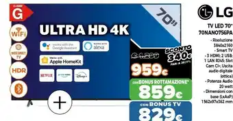 Expert Tv led 70nano756pa offerta