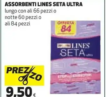 Coop Assorbenti seta ultra lungo con ali offerta