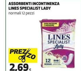 Coop Assorbenti incontinenza specialist lady offerta