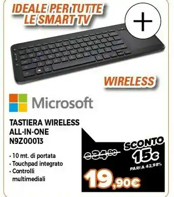Expert Microsoft tastiera n9z00013 offerta