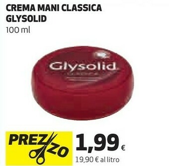 Coop Glysolid crema mani classica offerta