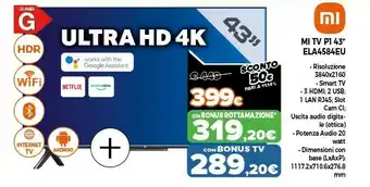 Expert Xiaomi mi tv ela4584eu offerta