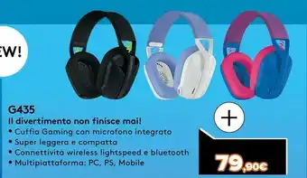 Expert Logitech g g435 offerta
