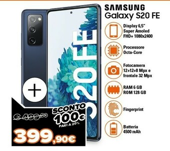 Expert Galaxy s20 fe offerta
