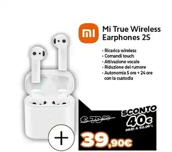 Expert Xiaomi mi true wireless earphones 2s offerta
