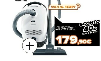 Expert Aspirapolvere a traino classic c1 junior powerline offerta
