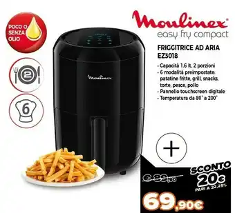 Expert Moulinex friggitrice ez3018 offerta