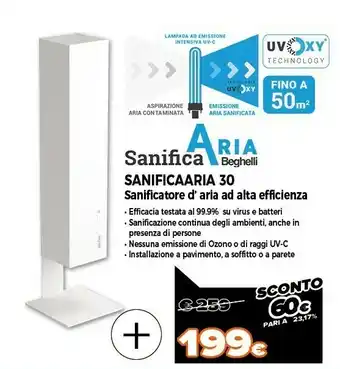 Expert Sanifica aria beghelli sanificaaria 30 offerta