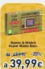 Unieuro Game & watch: super mario bros. offerta