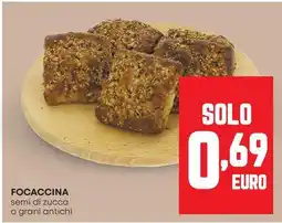 Pam FOCACCINA semi di zucca o grani antichi offerta
