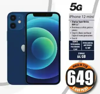 Unieuro Iphone 12 mini offerta