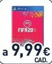 Unieuro Ps4 fifa 20 offerta