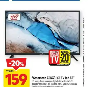 DPiù Smartech 32n30hc1 offerta