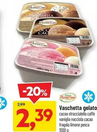 DPiù Vaschetta gelato offerta