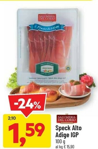 DPiù Speck alto adige igp offerta