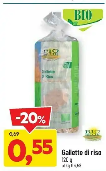DPiù Gallette di riso offerta