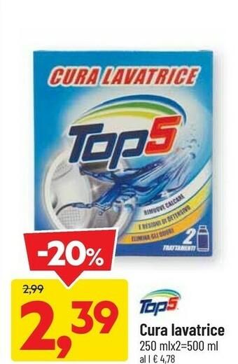 DPiù Top5 cura lavatrice offerta