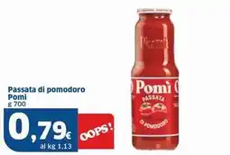 Sigma Passata di pomodoro Pomì g 700 offerta