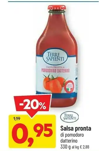 DPiù Salsa pronta offerta