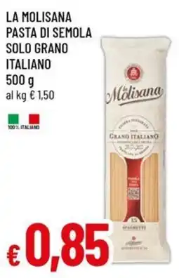 Famila LA MOLISANA PASTA DI SEMOLA SOLO GRANO ITALIANO 500 g offerta