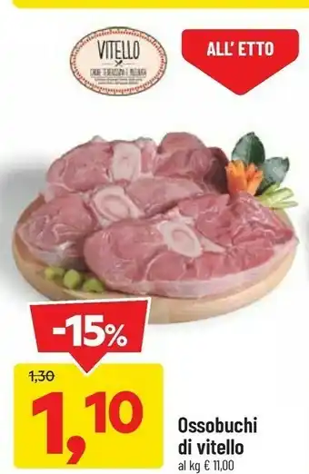 DPiù Ossobuchi di vitello offerta
