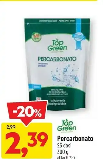 Toop green percarbonato