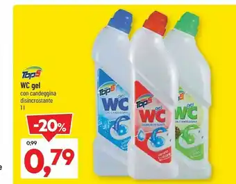 DPiù Top5 wc gel offerta