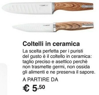 Kasanova Coltelli multiuso kasanova in ceramica offerta