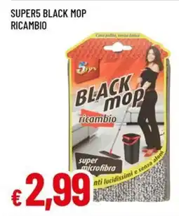 Famila SUPER5 BLACK MOP RICAMBIO offerta
