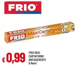 Famila FRIO MAXI CARTAFORNO ANTIADERENTE 8 Metri offerta