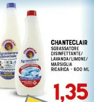Gran Risparmio Sgrassatore disinfettante lavanda/ limone/ marsiglia ricarica 600 ml offerta