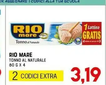 Gran Risparmio Tonno al naturale 320 g(ml) offerta