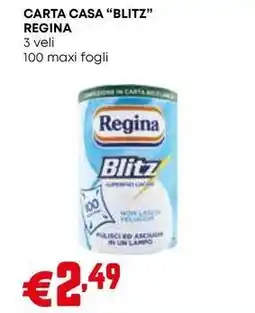 Pam CARTA CASA "BLITZ" REGINA 3 veli 100 maxi fogli offerta