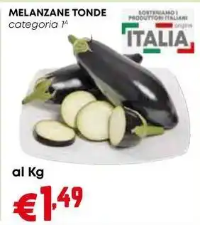 Pam MELANZANE TONDE offerta