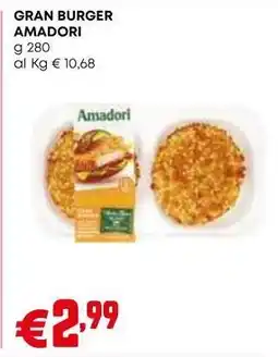 Pam GRAN BURGER AMADORI offerta