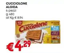 Pam CUCCIOLONE ALGIDA 6 pezzi offerta