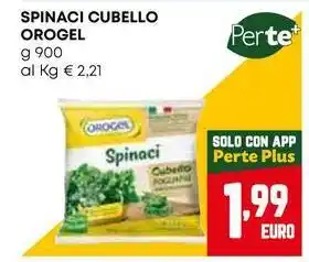 Pam SPINACI CUBELLO OROGEL offerta