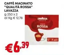 Pam CAFFÈ MACINATO "QUALITÀ ROSSA" LAVAZZA offerta