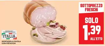 Panorama MORTADELLA FAVOLA CON PISTACCHI offerta
