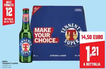 Panorama BIRRA TENNENT'S SUPER offerta