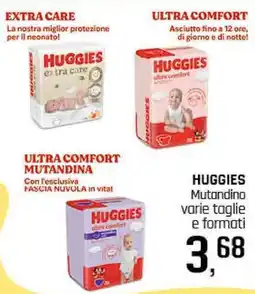 Famila Superstore HUGGIES Mutandino varie taglie e formati offerta