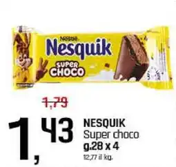 NESQUIK Super choco g.28 x 4