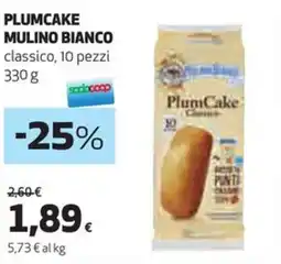 Coop PLUMCAKE MULINO BIANCO classico, 10 pezzi 330 g offerta