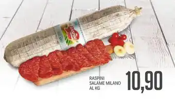 Supermercati Piccolo RASPINI SALAME MILANO offerta