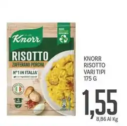 Supermercati Piccolo KNORR RISOTTO VARI TIPI offerta